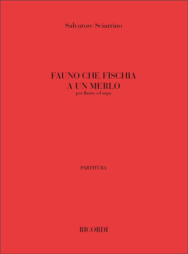 Fauno Che Fischia A Un Merlo